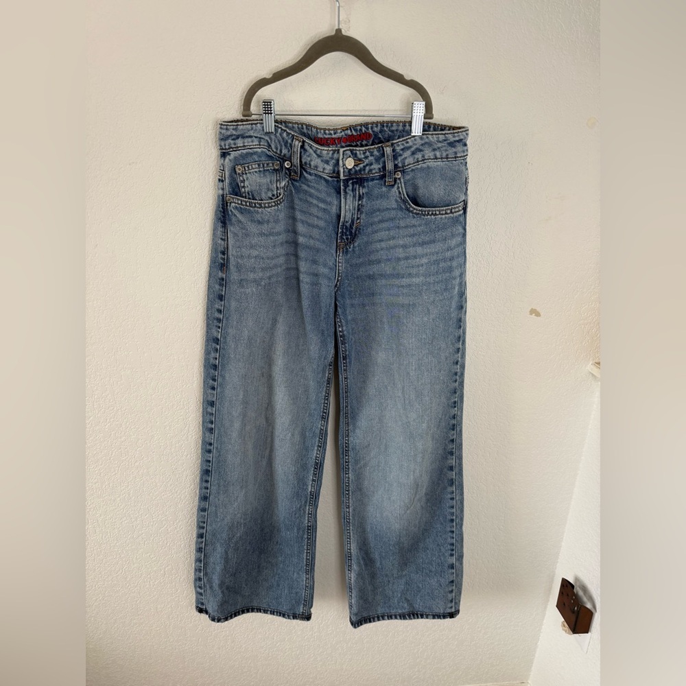 Lucky Brand Flare Jeans in Light Blue